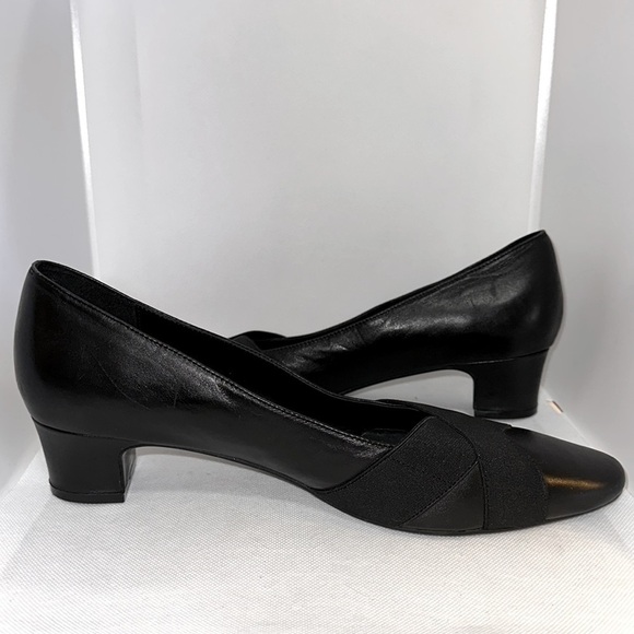 Van Eli Classic Black Crisscross Pumps Size 11S - NWOT - Picture 6 of 12